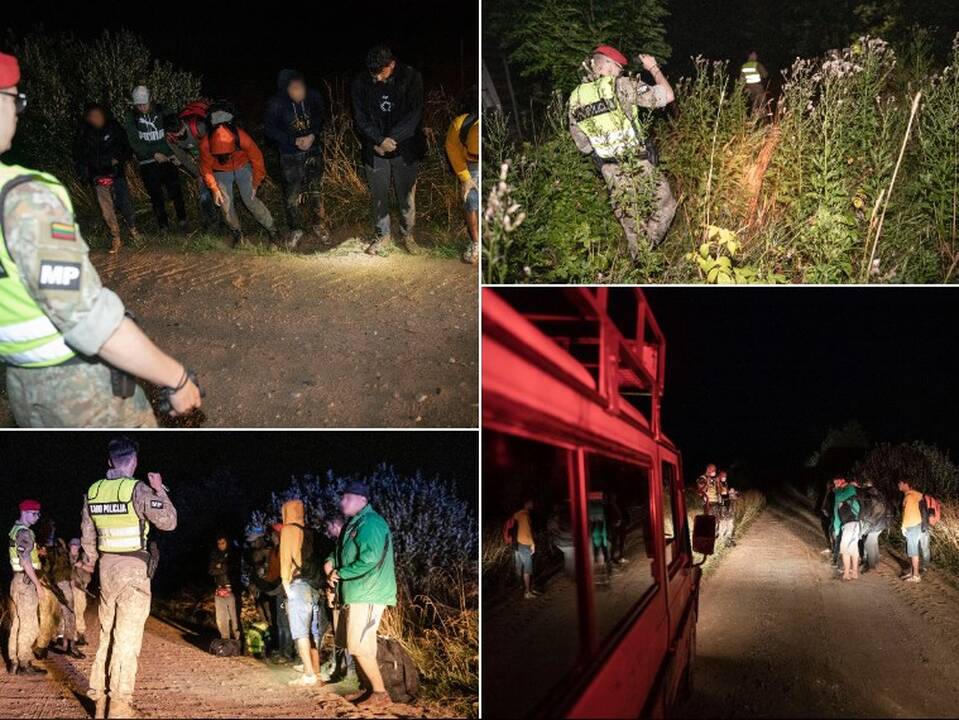 Nerami naktis pasienyje: motinos maldavimai įleisti ir Baltarusijos pareigūnų šūviai 