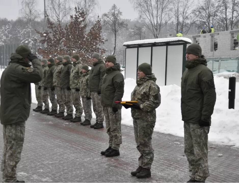 Lietuvos kariai išvyko į pusės metų NATO vadovaujamą misiją Turkijoje