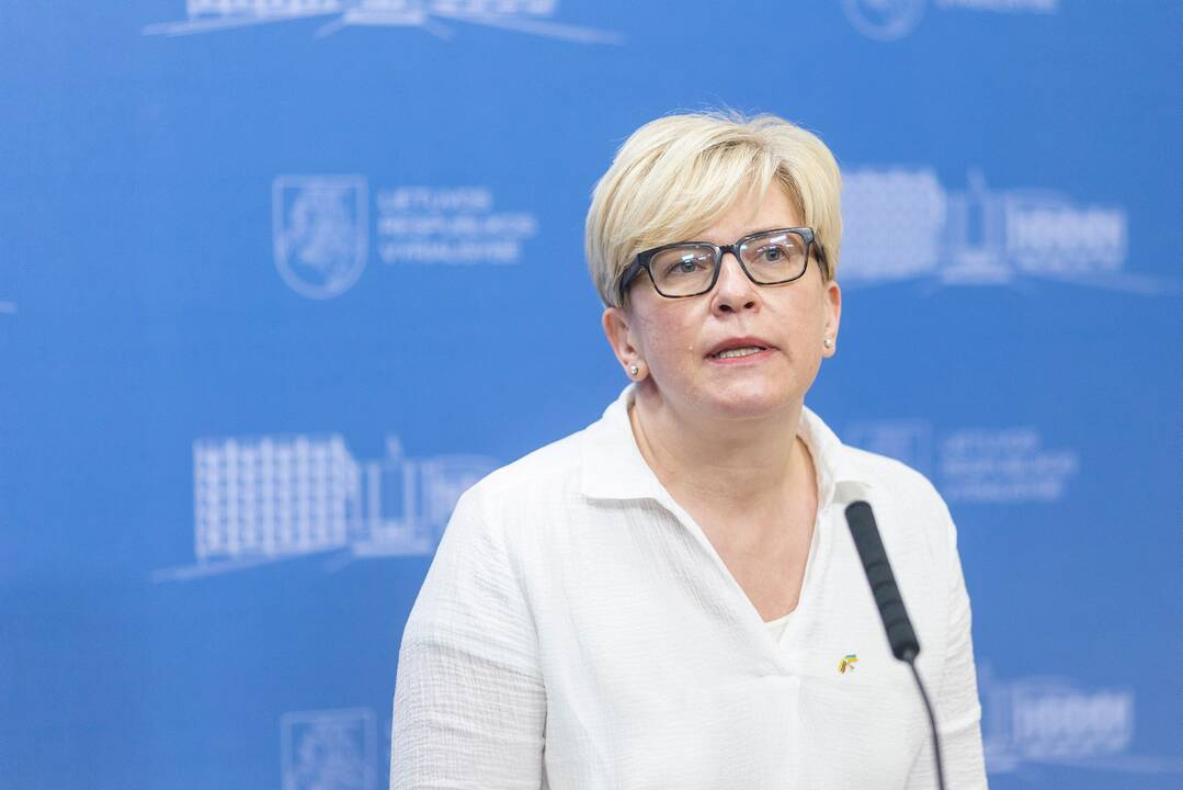 Premjerė prašo vengti provokacijų, stiprinama Rusijos ir Baltarusijos ambasadų apsauga