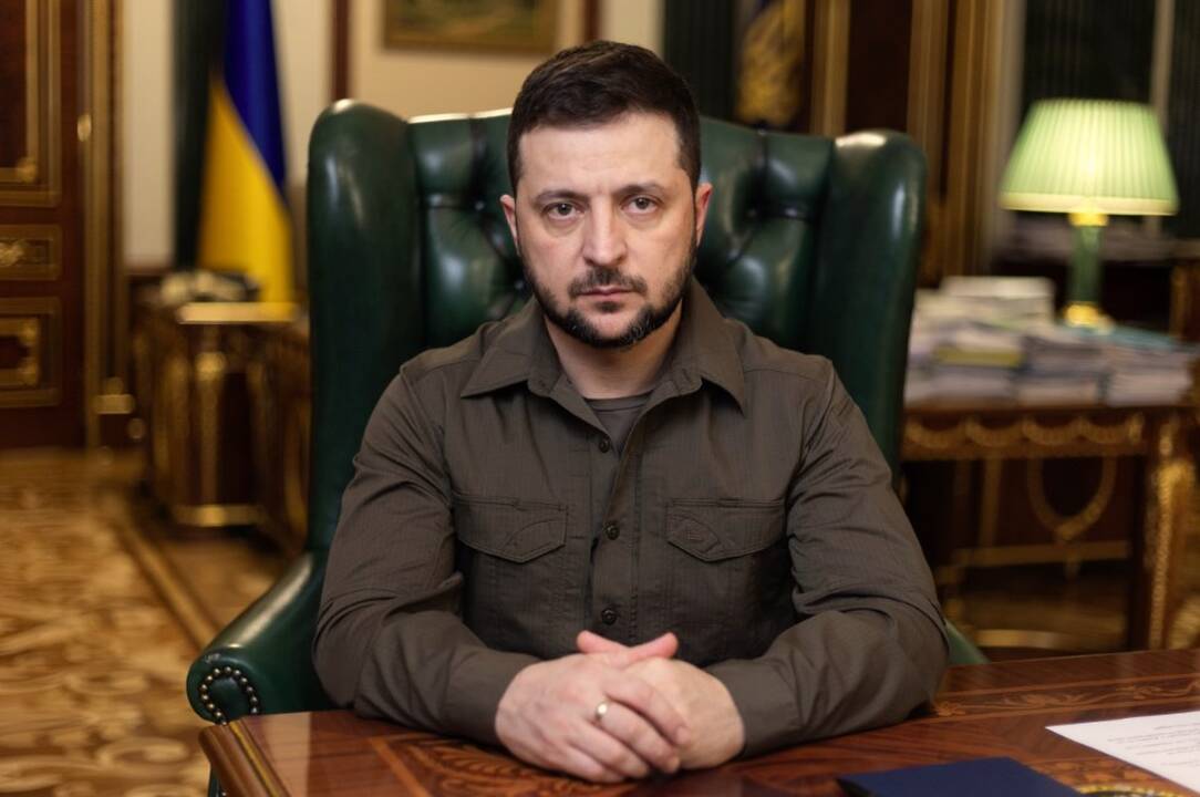 V. Zelenskis: Rusijos agresija neapsiriboja Ukraina, ji nukreipta prieš visą Europą