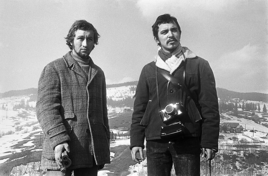 Pažintis: R. Požerskis ir V. Šonta 1974 m. tuomečiame Kauno politechnikos institute.