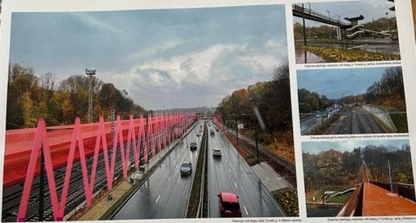 Infrastruktūra: esami pėsčiųjų viadukai esą galėtų būti išėjimas iš automobilių aikštelės į miesto centrą.