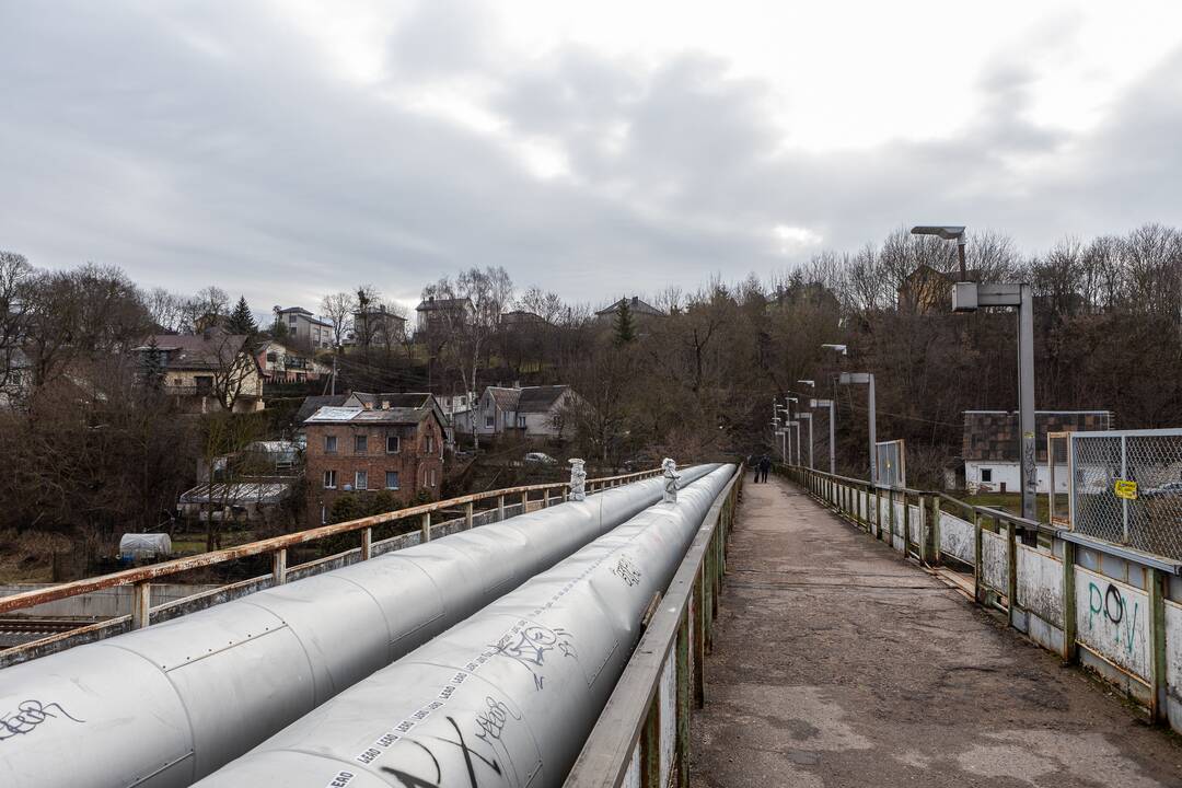 Infrastruktūra: esami pėsčiųjų viadukai esą galėtų būti išėjimas iš automobilių aikštelės į miesto centrą.