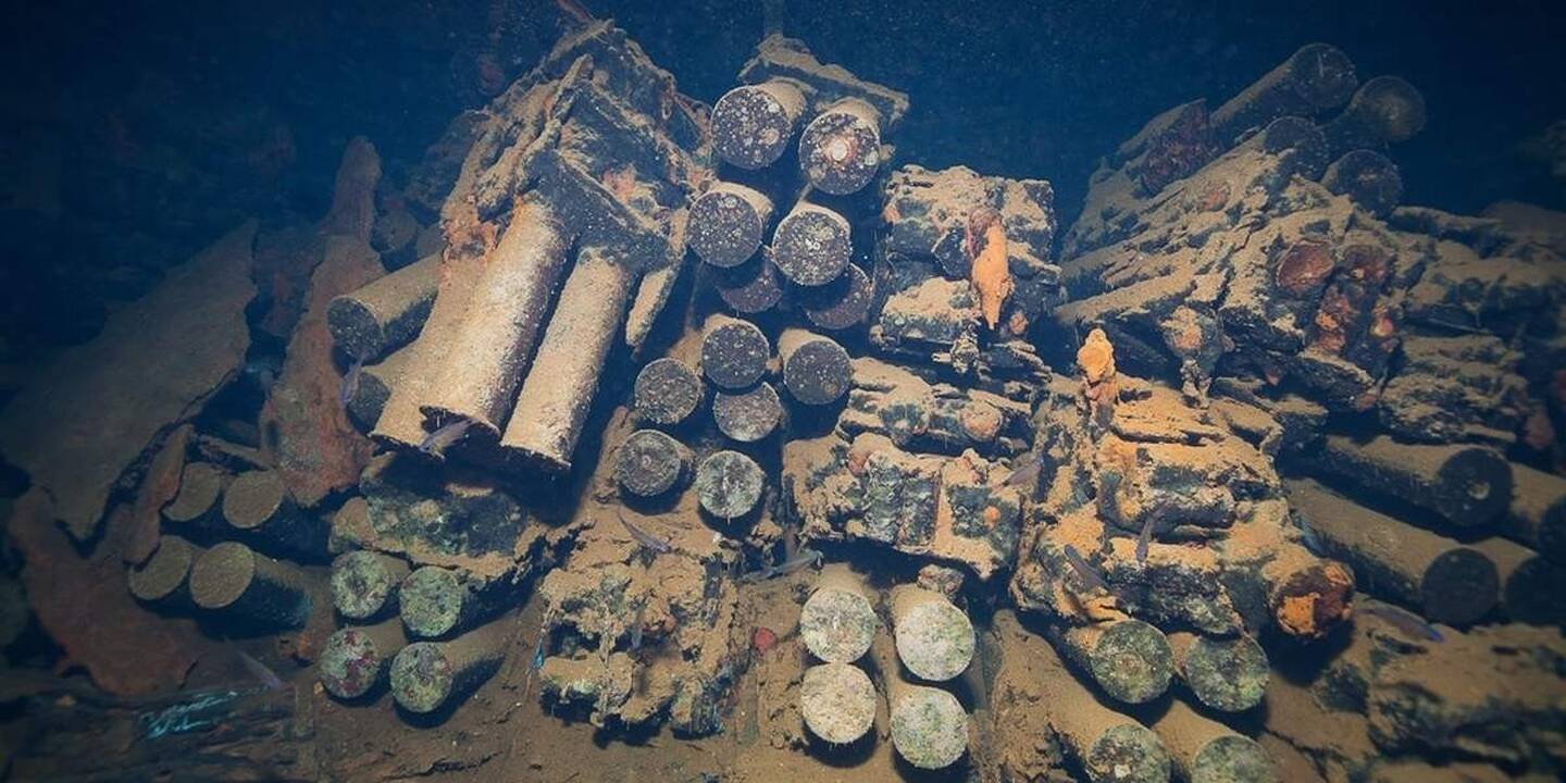 Naujiena: šie ženklai susiję su Baltijos jūros valymo projektais nuo cheminių sprogmenų.