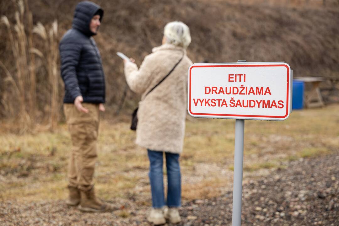 Padėtis: apie 60 gyventojų pareiškė esantys nepatenkinti dėl triukšmo iš šaudyklos.