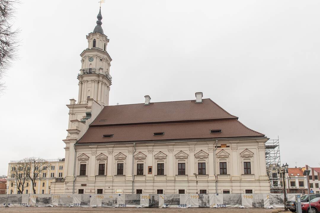 Naujiena: svarstoma dalį rotušės išnuomoti kavinei.