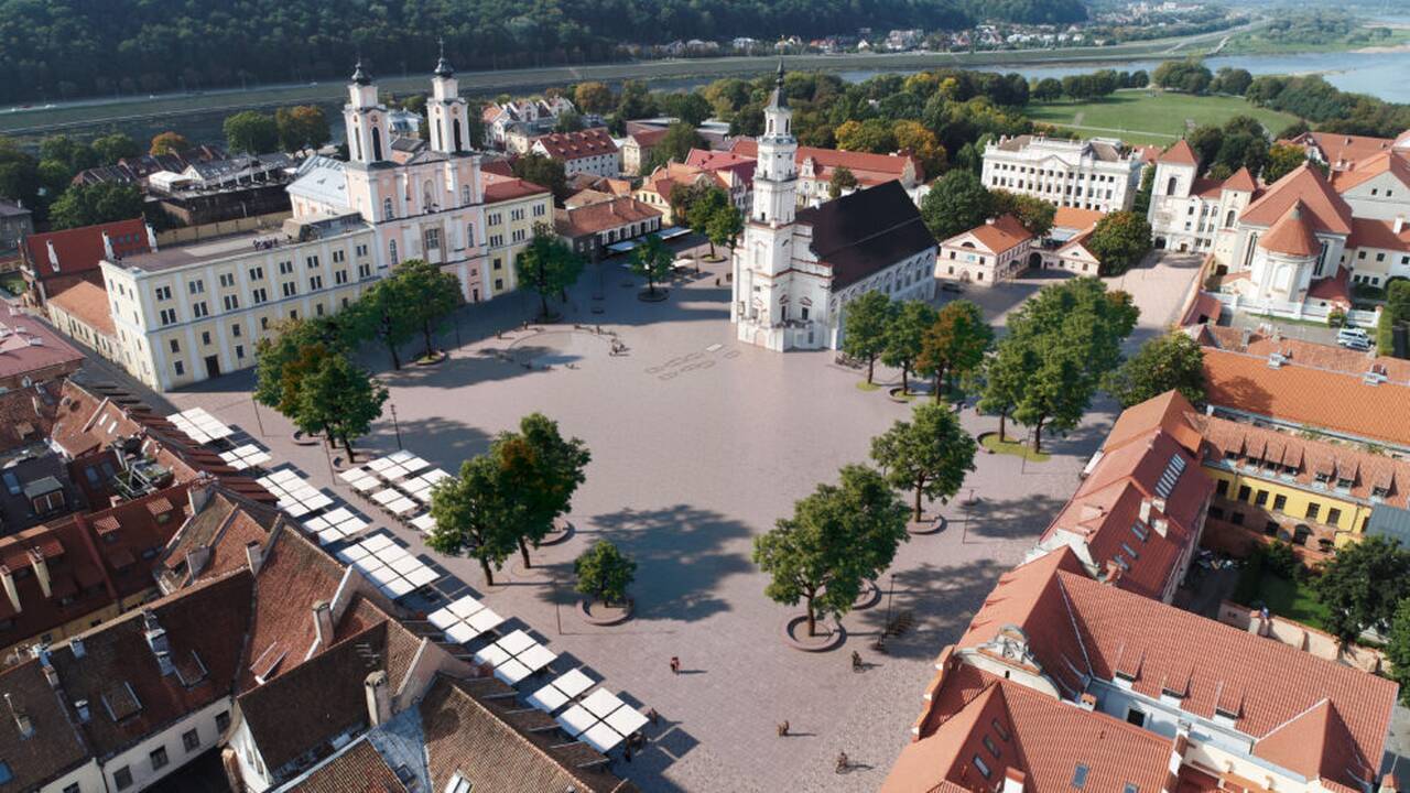 Naujiena: svarstoma dalį rotušės išnuomoti kavinei.