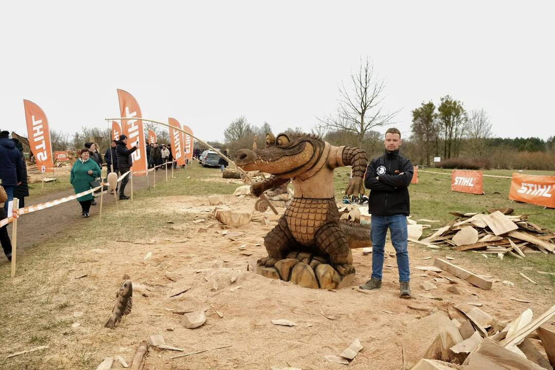  Krikštas: vos įdėjęs šio galiūno nuotrauką į socialinius tinklus, Gintautas sulaukė didžiulio internautų susidomėjimo. 