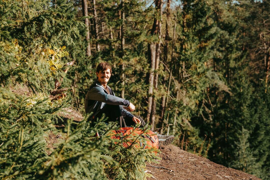 Įsimylėjęs: „Daug kam Dzūkija asocijuojasi su grybais, tačiau man šis kraštas – vandens turizmo perlas“, – sako P. Gataveckas, kurį vietiniai vadina tiesiog baidarininku Pranu.