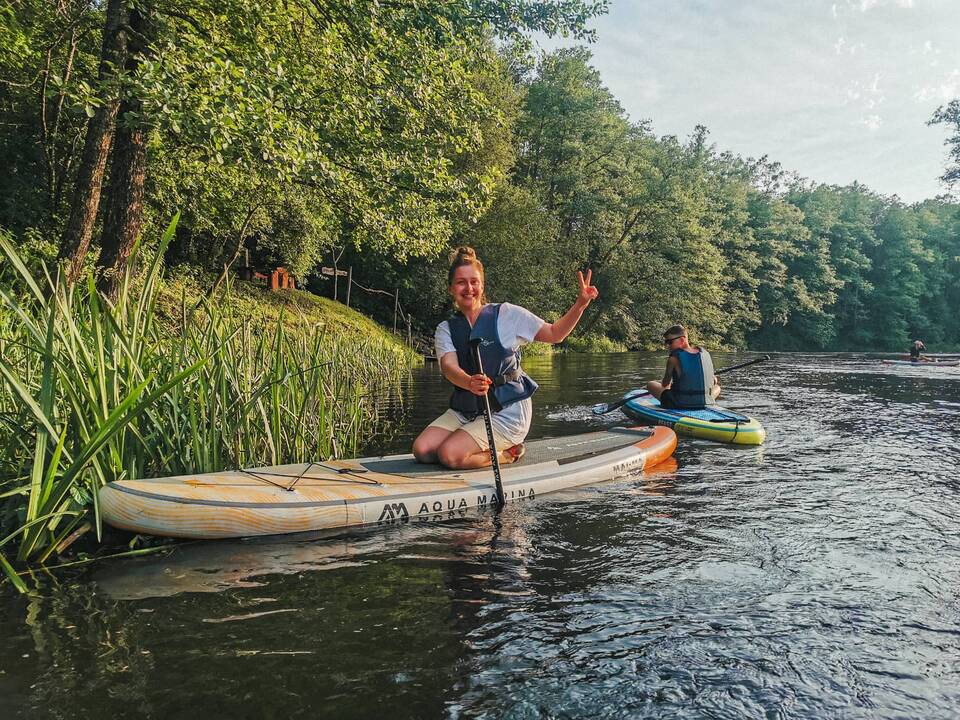 Įsimylėjęs: „Daug kam Dzūkija asocijuojasi su grybais, tačiau man šis kraštas – vandens turizmo perlas“, – sako P. Gataveckas, kurį vietiniai vadina tiesiog baidarininku Pranu.
