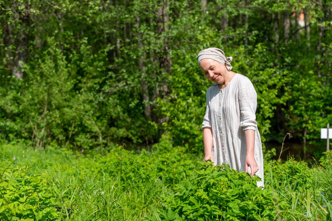 Galia: R. Žukauskienė tiki, kad augalai padeda įveikti kūno negalavimus ir nuvaikyti blogį