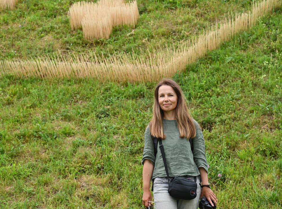 Procesas: I. Raubaitė ir Ž. Višinskas stengiasi dažniau fotografuoti savo kūrinius, nes nuolat kisdami jie atskleidžia vis naujų prasmių.