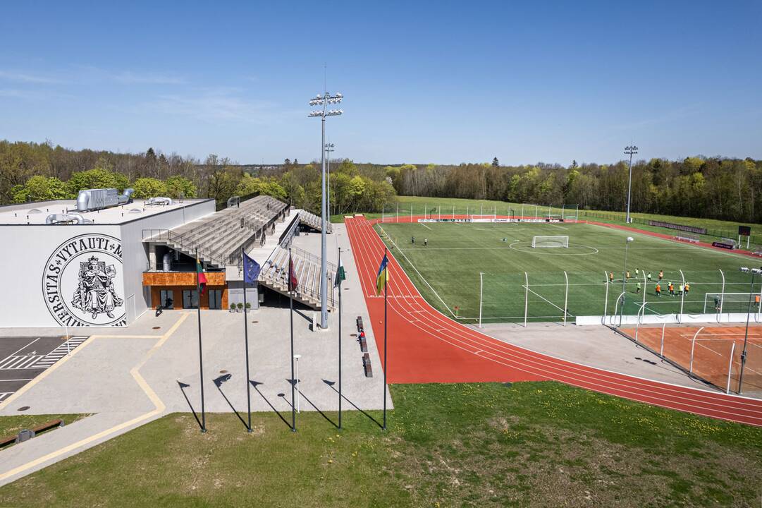 Anot „Kauno Žalgirio“ futbolo klubo direktoriaus M. Kalniečio, minimalus G. Stahlio (dešinėje) treniruojamos komandos tikslas – sugrįžti į A lygos prizininkų trejetą