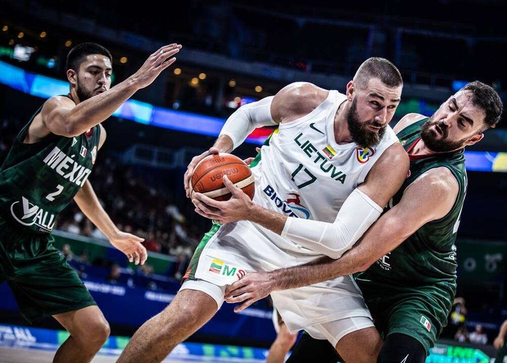 Pažįstami: Lietuvos krepšininkai su meksikiečiais, būsimais ikiolimpinio atrankos turnyro dalyviais, buvo susitikę pernai pasaulio čempionate ir įveikė juos 96:66
