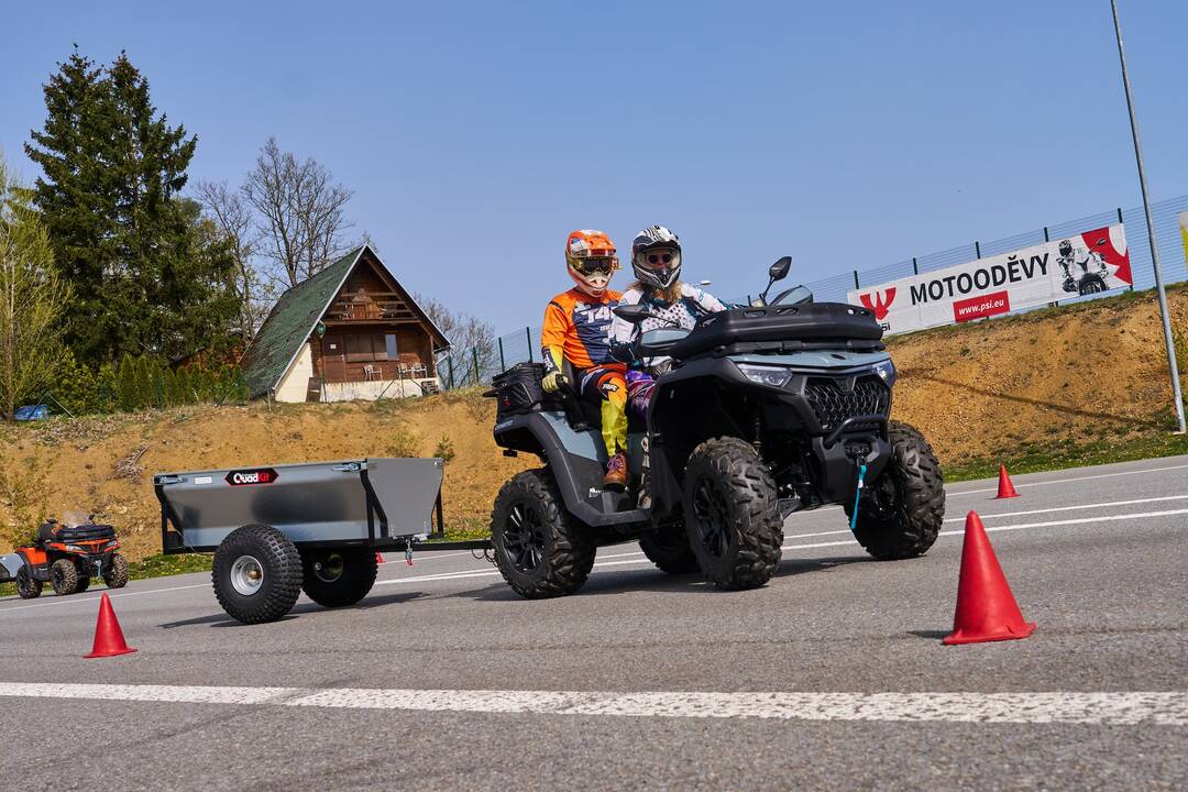 Išbandymas: „CFMoto“ keturračiu Dakaro ralyje lenktyniavęs A. Kanopkinas užėmė penktą vietą.