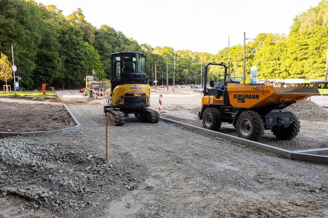 Terminas: Dainų slėnio rekonstrukcija bus baigta iki birželio 29-osios, kai čia vyks Dainų šventės 100-mečio renginys.