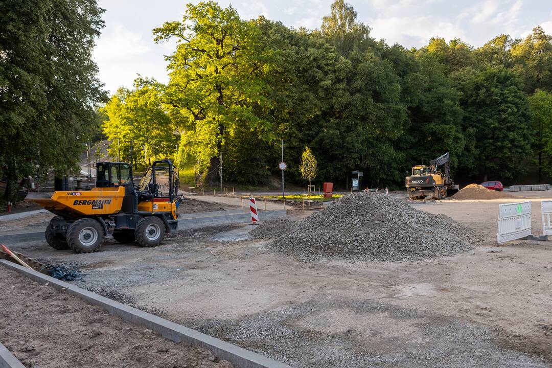 Terminas: Dainų slėnio rekonstrukcija bus baigta iki birželio 29-osios, kai čia vyks Dainų šventės 100-mečio renginys.