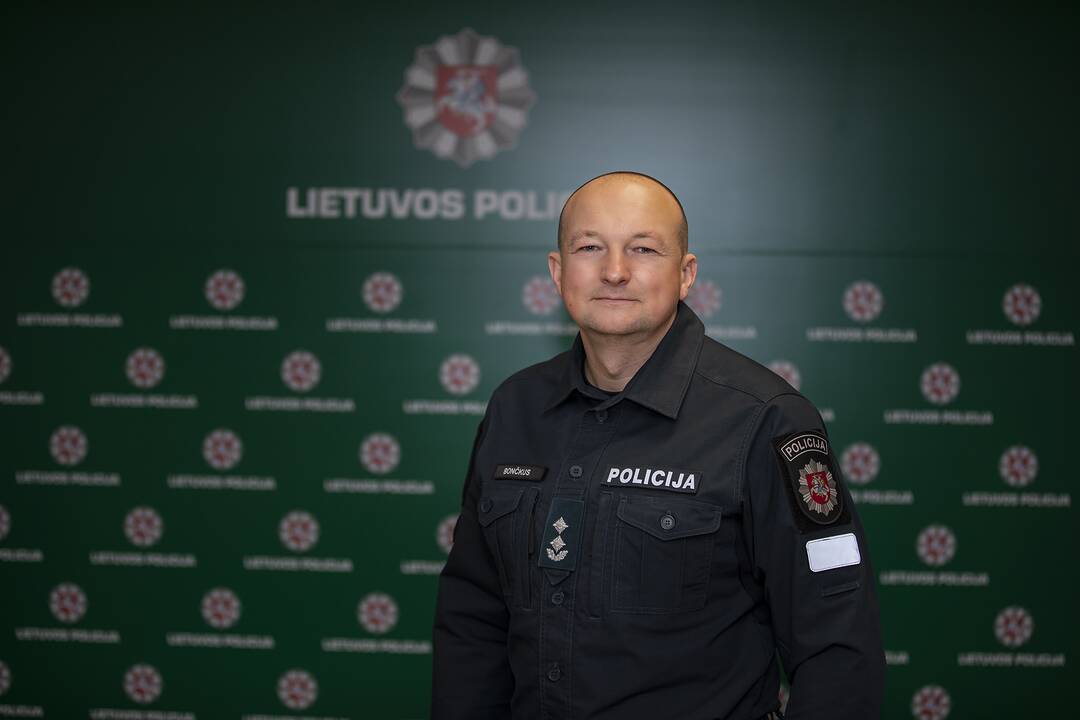 Skrydis: A. Pužauskas kyla karjeros laiptais, jis jau vadovauja vienai Kriminalinės policijos valdybų.