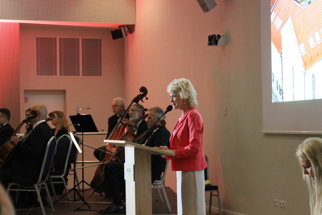 Iškilmės: piliavietės Konferencijų salėje surengta Mažosios Lietuvos istorijos muziejaus 100-mečio šventė.