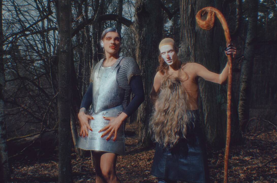 Intriga: M. Dirginčiaus ir N. Jasinsko performanso tema – lietuvių tautos rezistencijos kovų aidų ir vyriškumo analizės jungtis.