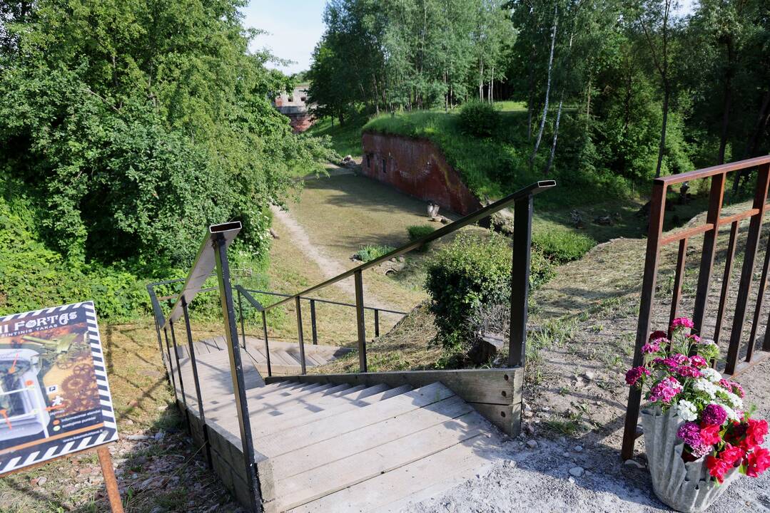 Baigtas: birželio 5 d. forte vykusioje šventėje bendruomenei atvertas sveikatingumo takas ir rekreacinė zona.