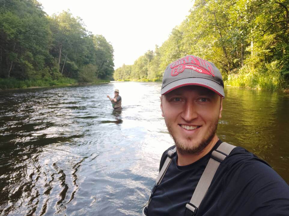 Įsimylėjęs: „Daug kam Dzūkija asocijuojasi su grybais, tačiau man šis kraštas – vandens turizmo perlas“, – sako P. Gataveckas, kurį vietiniai vadina tiesiog baidarininku Pranu.