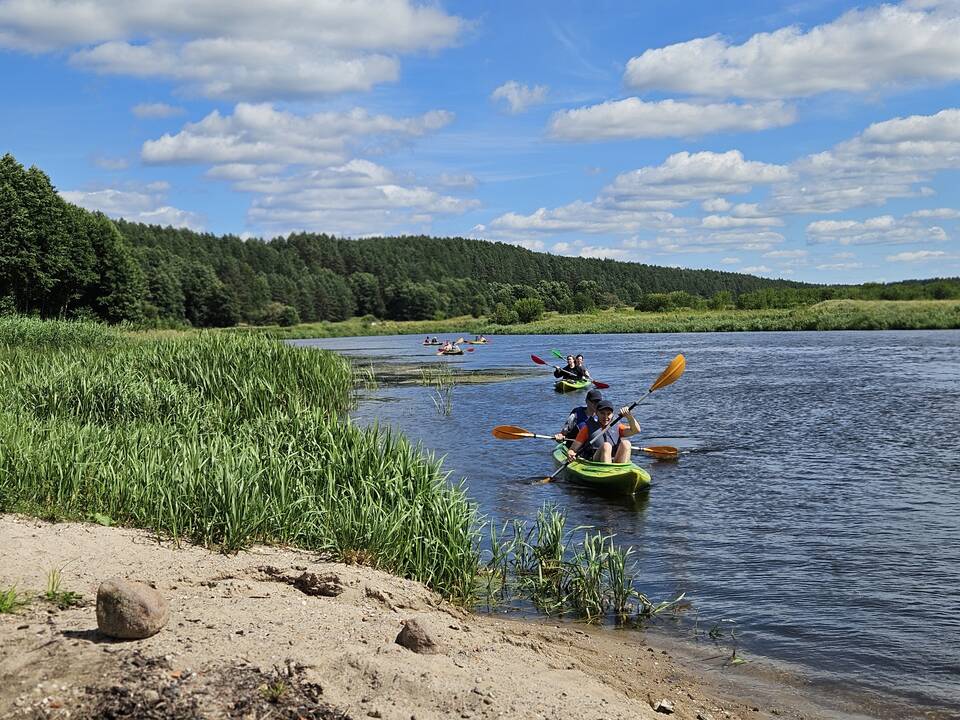 Įsimylėjęs: „Daug kam Dzūkija asocijuojasi su grybais, tačiau man šis kraštas – vandens turizmo perlas“, – sako P. Gataveckas, kurį vietiniai vadina tiesiog baidarininku Pranu.