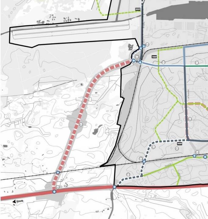Vizija: pagrindiniai Pietinio aplinkkelio naudotojai bus jau esantis ir naujai planuojamas konteinerių terminalas pietiniame uoste.