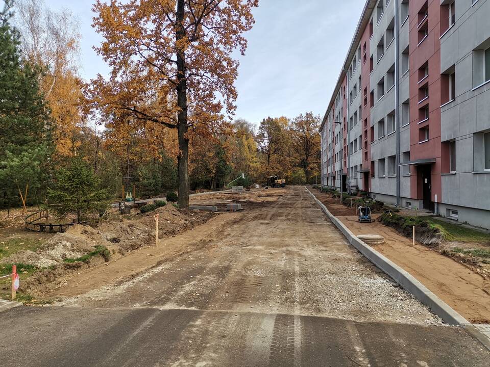 Skaičius: pakaunėje programos lėšomis sutvarkyta daugiau kaip pusšimtis daugiabučių namų kiemų.