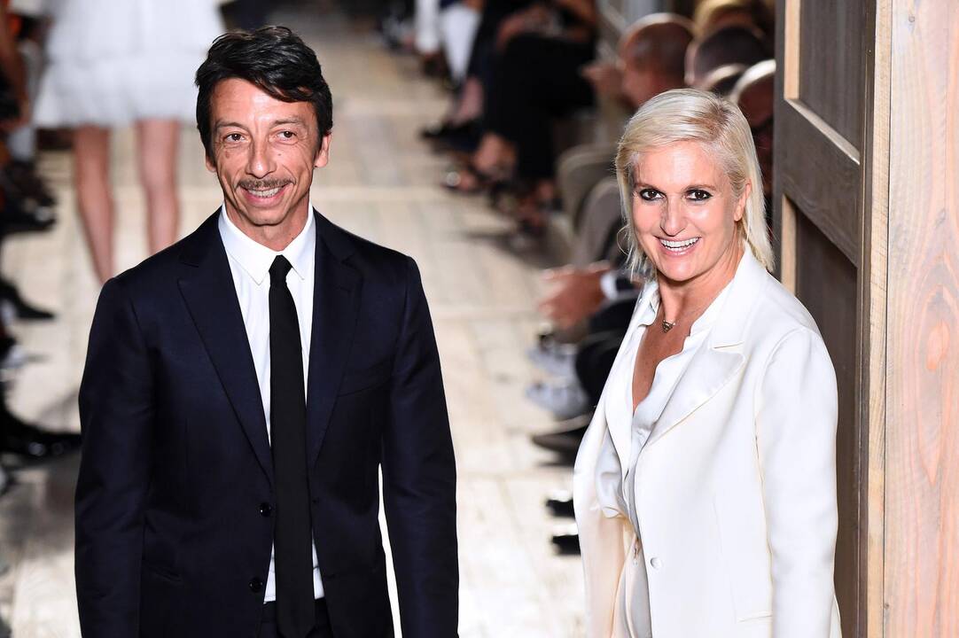 „Valentino“ dizaineriai Pieras Paolo Piccioli ir Maria Grazia Chiuri 