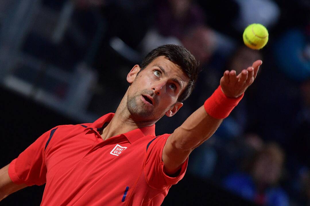 ATP „Masters“ serijos vyrų teniso turnyro finale – vėl serbas ir škotas