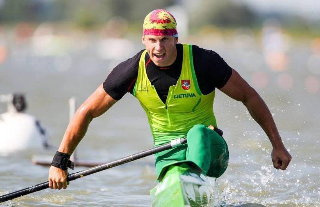 Kanojininkas Henrikas Žustautas tapo Europos sprinto vicečempionu