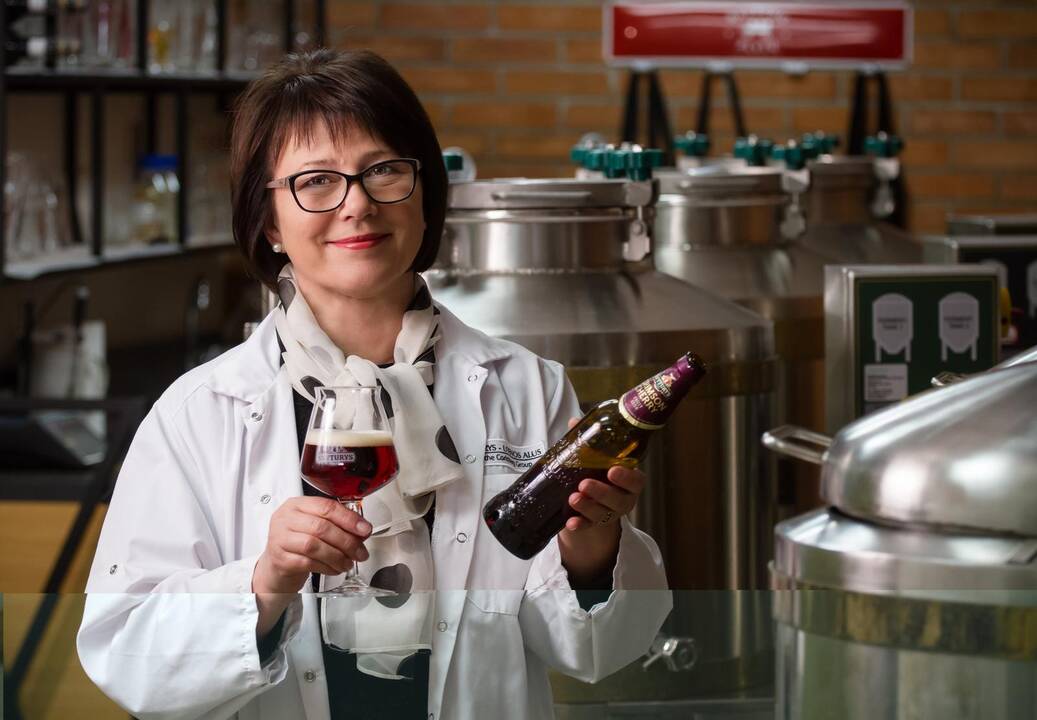 Kokybė: anot vyriausiosios „Švyturio“ aludarės Dž. Armonienės „Crimson Cherry“ brandinamas šešias savaites ir nė dienos trumpiau. 