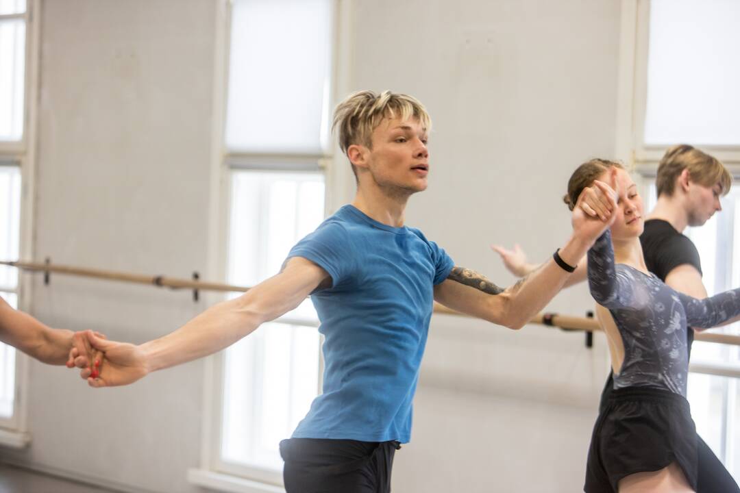 Proveržis: intensyviai repetuojantys teatro baleto trupės artistai ir svečiai pristatys intriguojančiomis kompozicijomis turtingą programą