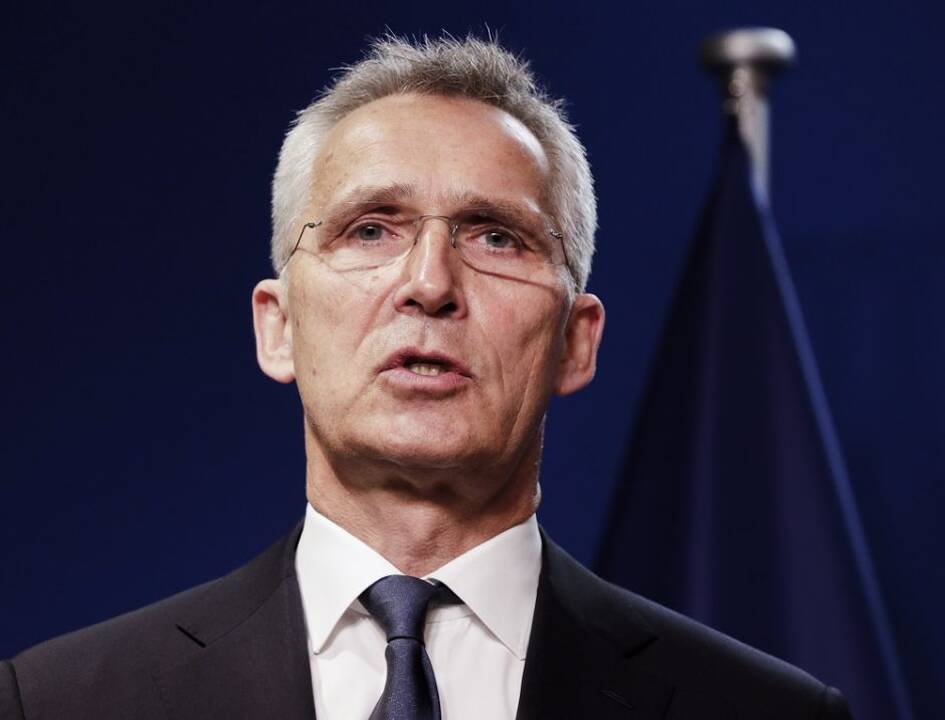 NATO vadovas J. Stoltenbergas susirgo COVID-19: negalės dalyvauti NATO URM susitikime
