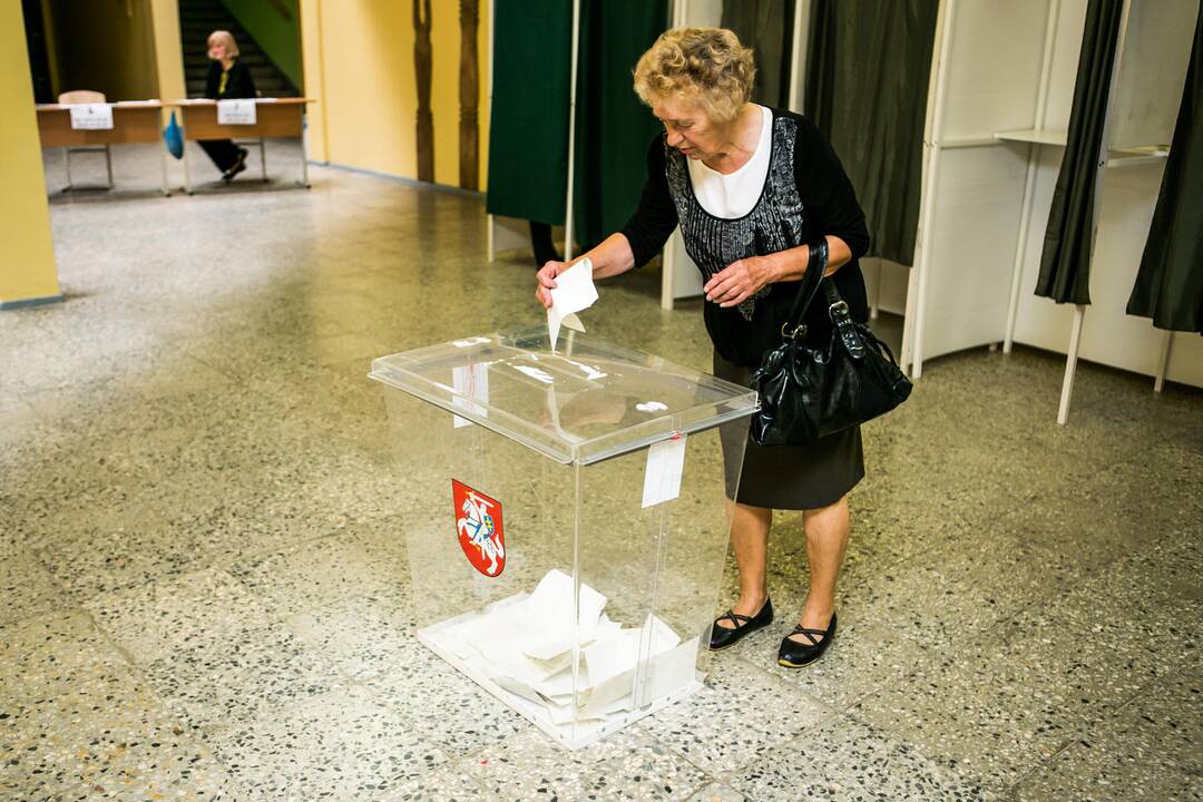 Kauno miesto ir rajono gyventojai balsuoja referendume