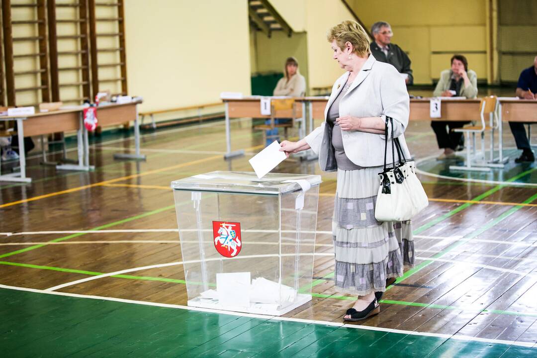 Kauno miesto ir rajono gyventojai balsuoja referendume