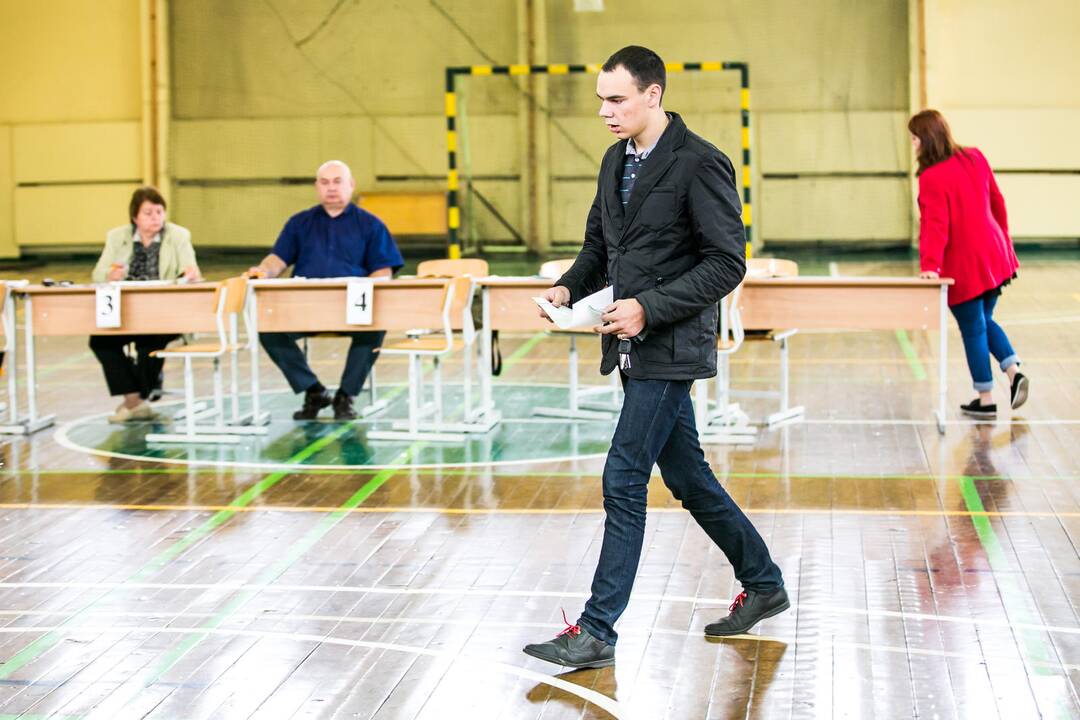 Kauno miesto ir rajono gyventojai balsuoja referendume