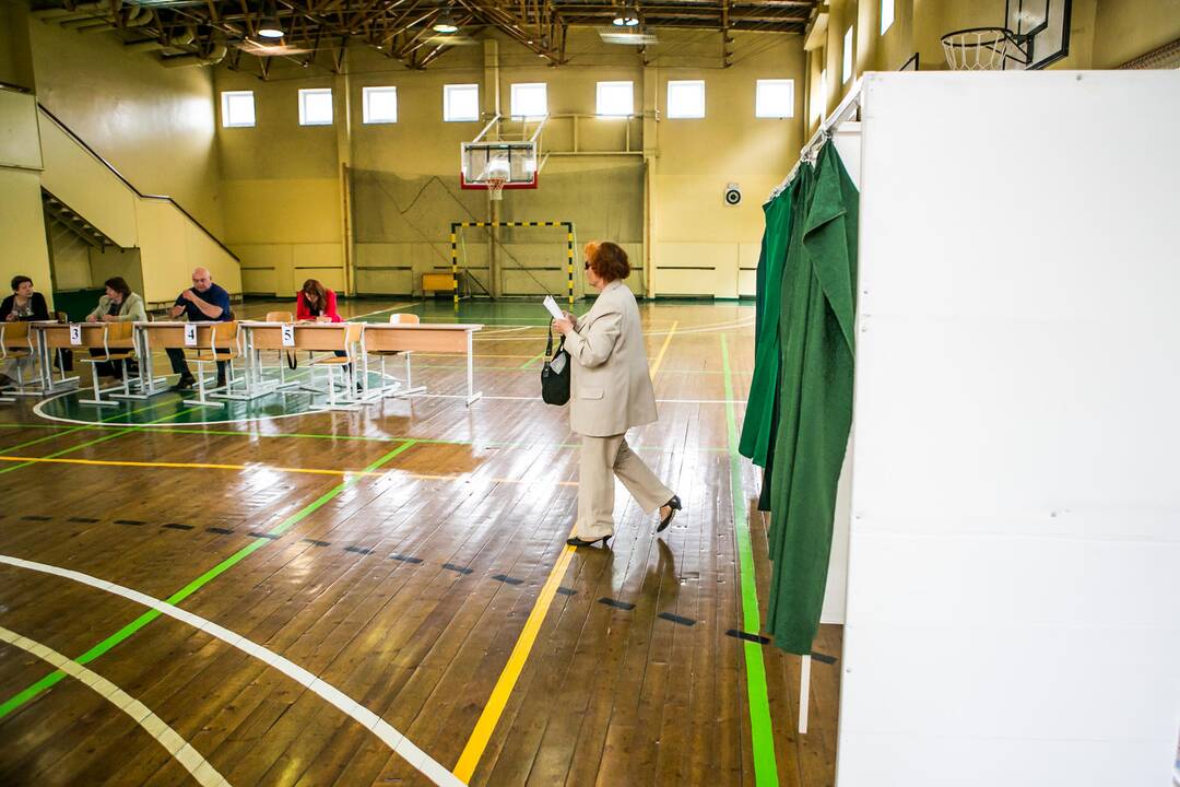 Kauno miesto ir rajono gyventojai balsuoja referendume