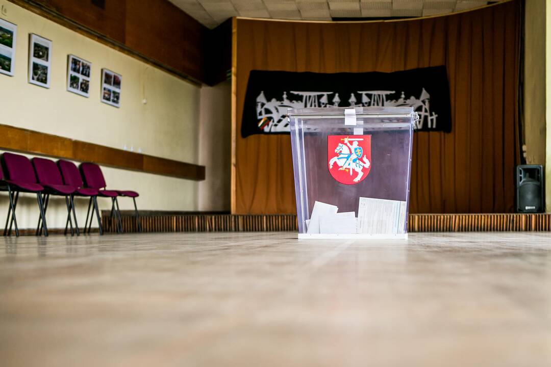Kauno miesto ir rajono gyventojai balsuoja referendume