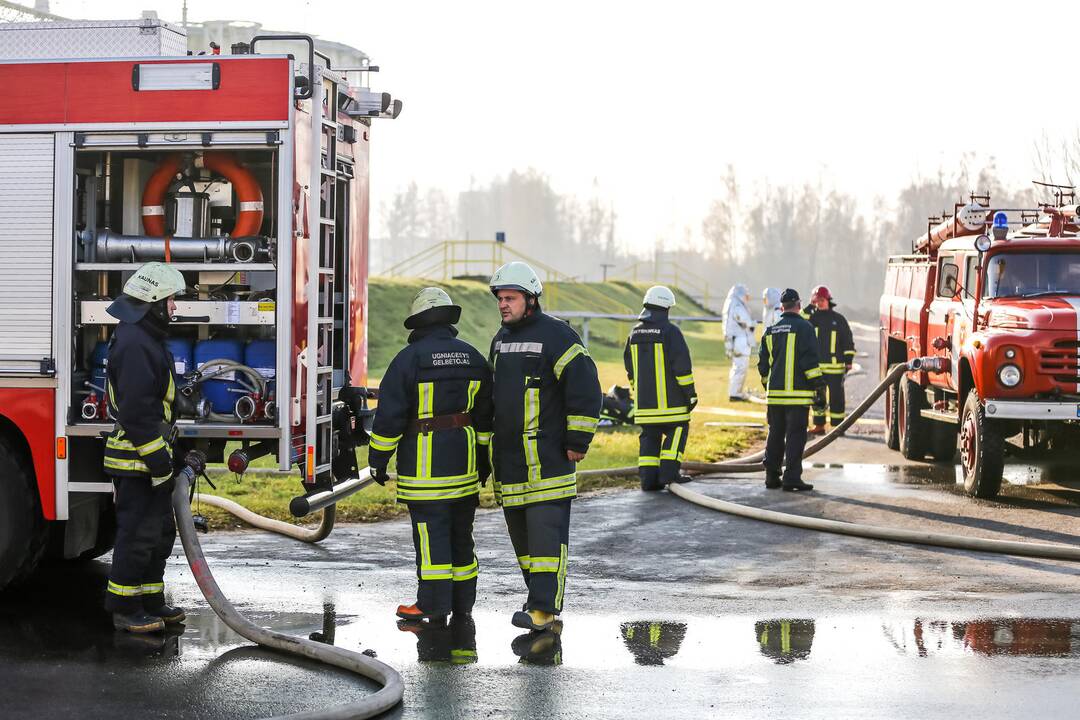Civilinės saugos pratybos Kaune