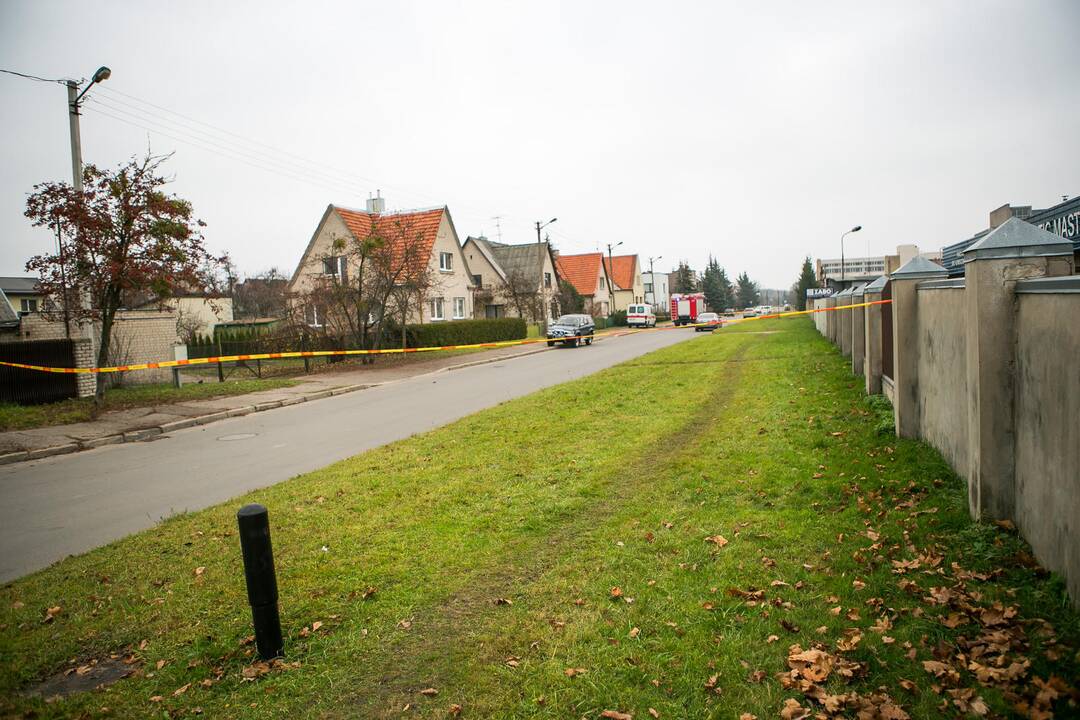Žaliakalnyje – aliarmas dėl sprogmens