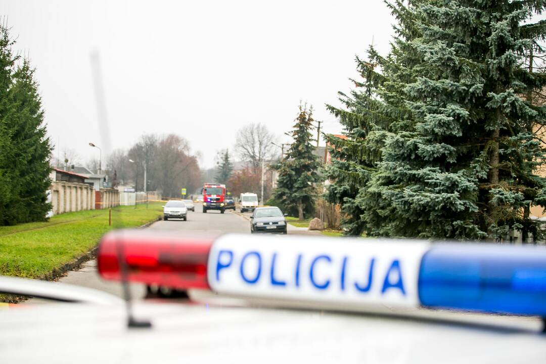 Žaliakalnyje – aliarmas dėl sprogmens