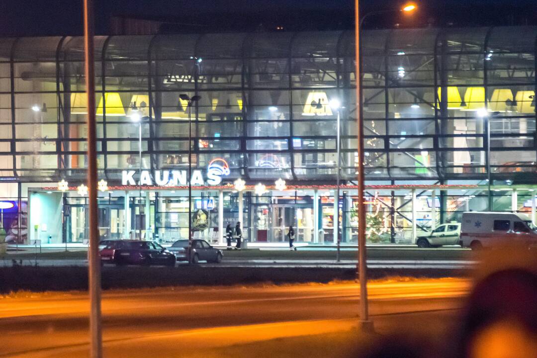 Iš Kauno oro uosto evakuoti žmonės