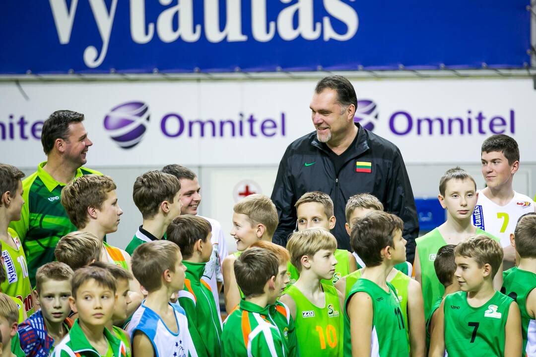 Fotosesija Sabonio krepšinio centre