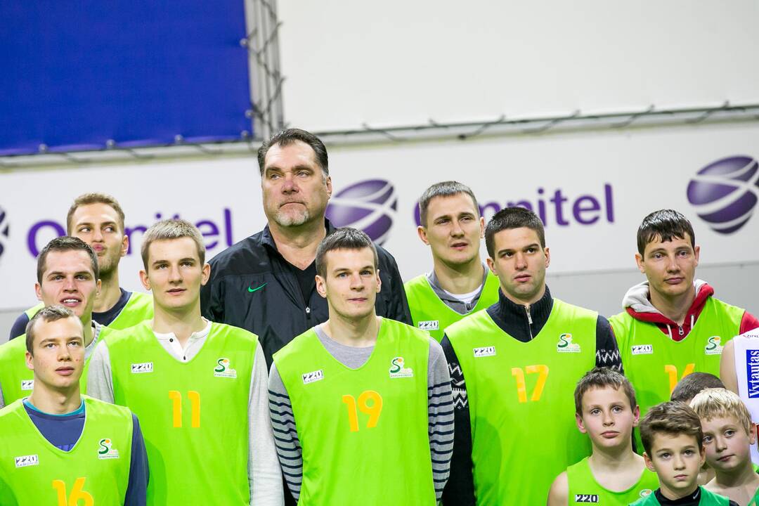 Fotosesija Sabonio krepšinio centre