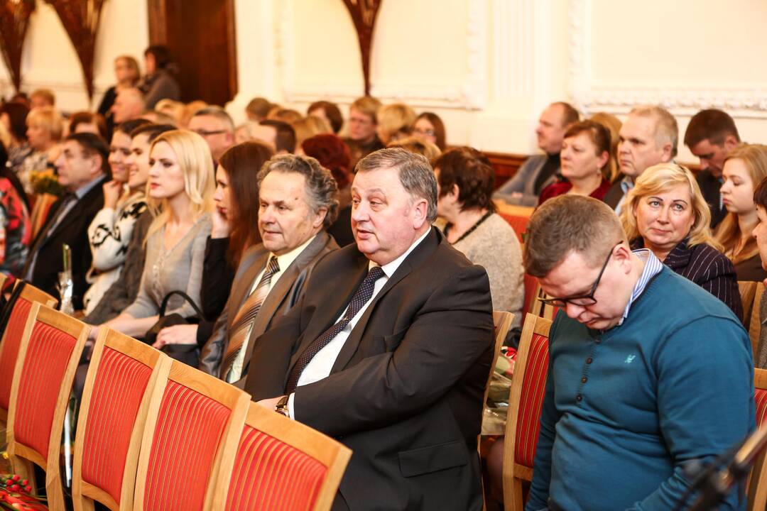 Kauno rotušėje išdalyti Gerumo kristalai