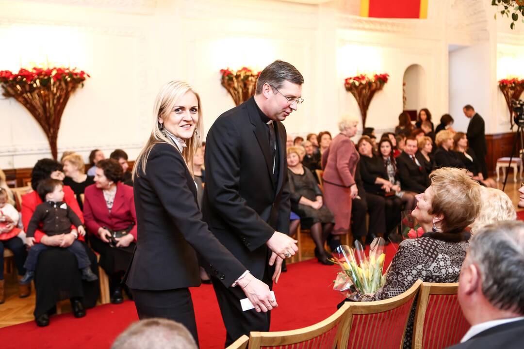 Kauno rotušėje išdalyti Gerumo kristalai