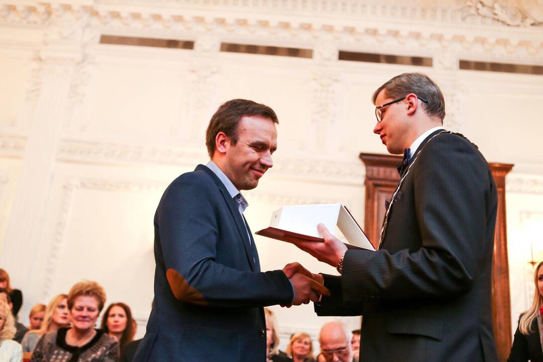 Kauno rotušėje išdalyti Gerumo kristalai