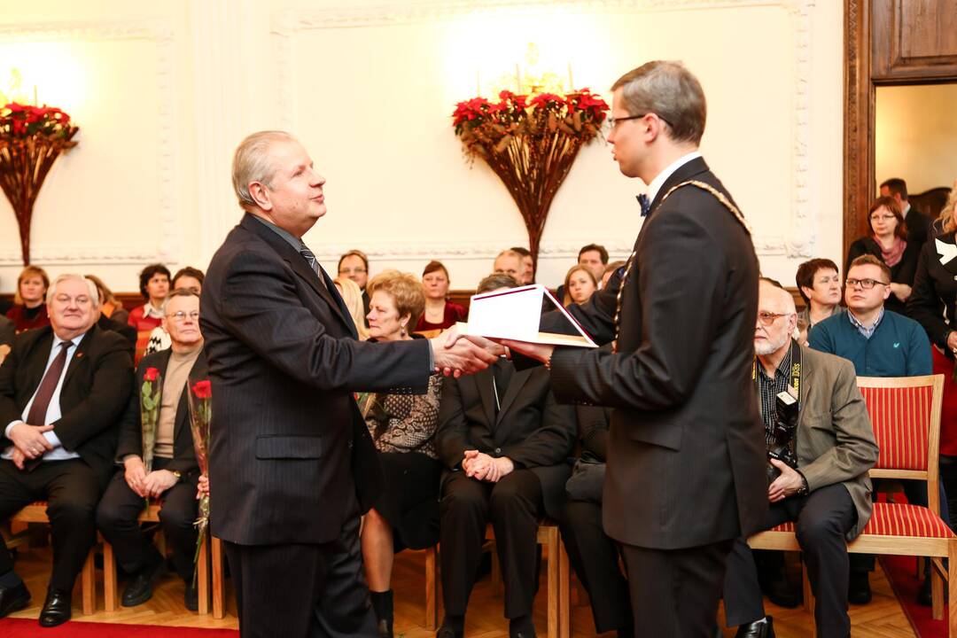Kauno rotušėje išdalyti Gerumo kristalai
